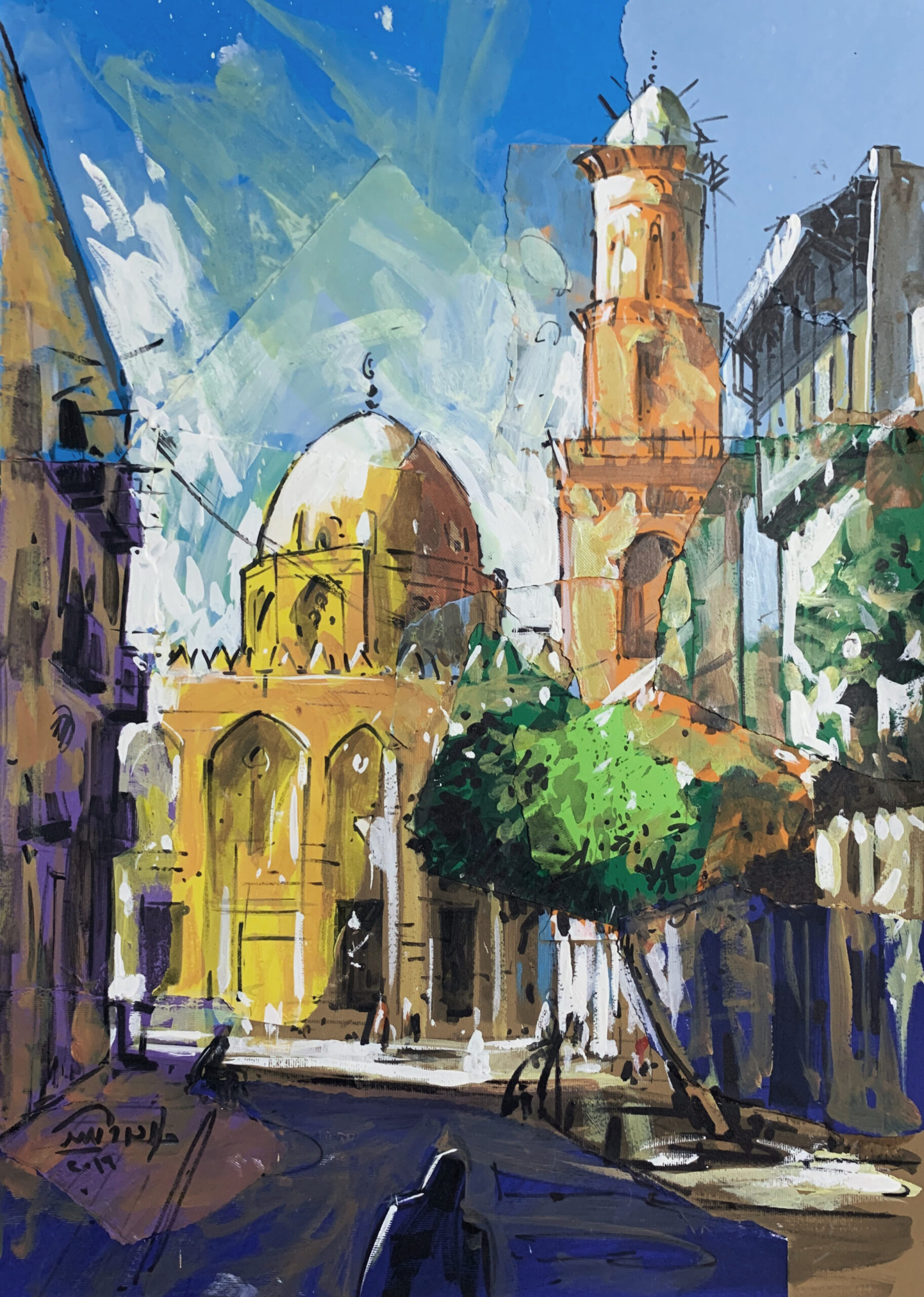 Landscape 8 – Mosque and Minaret