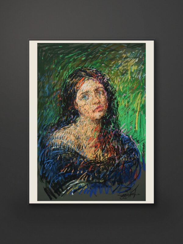 Portrait 1 – Woman with Dark Hair