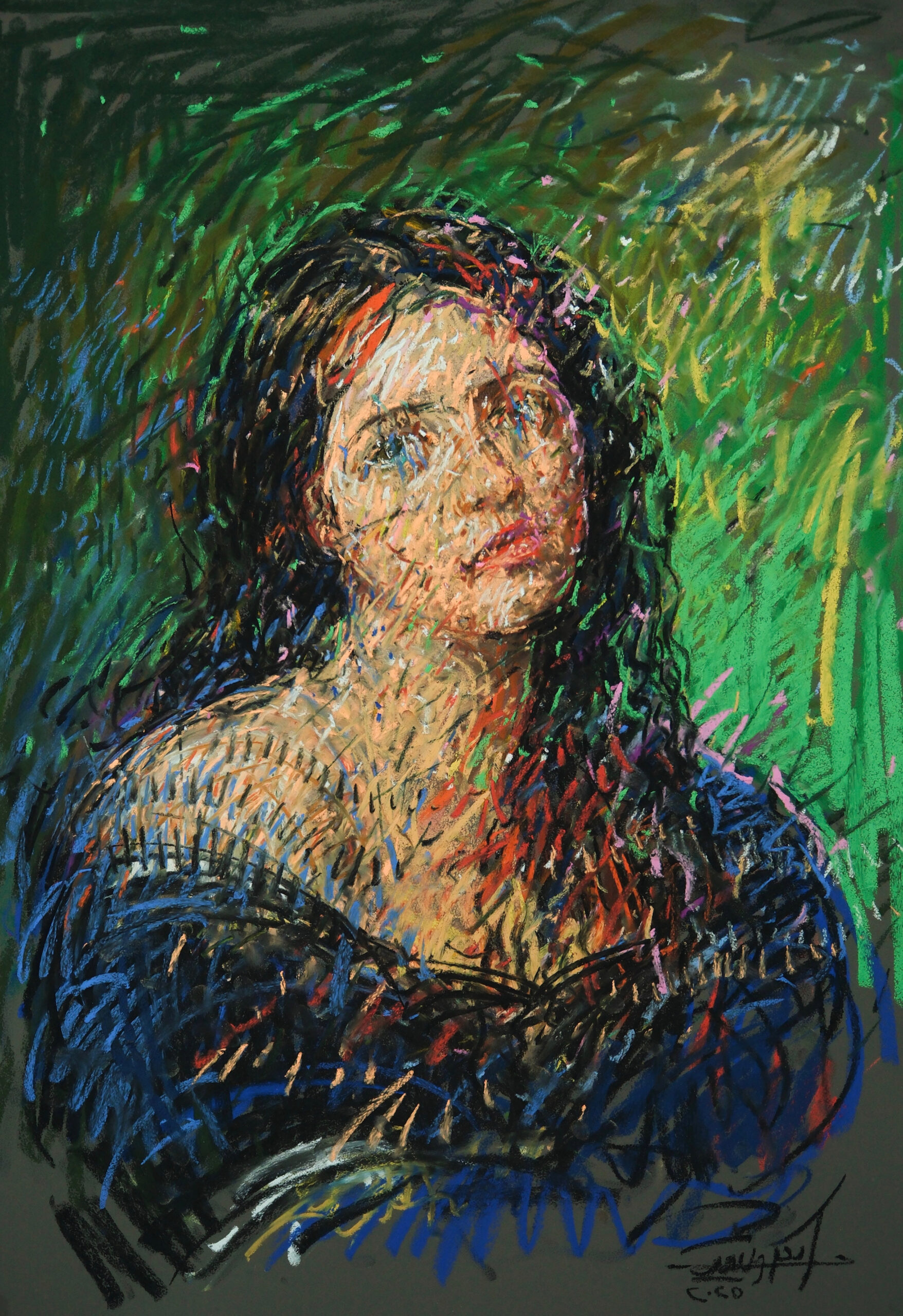 Portrait 1 – Woman with Dark Hair